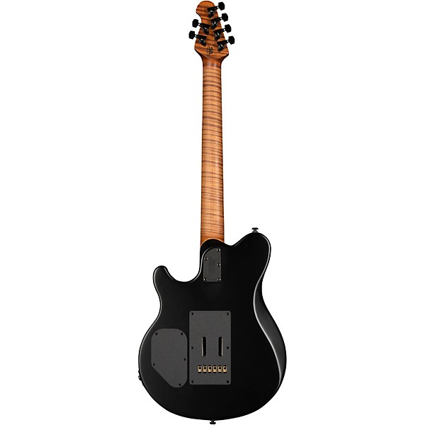 Ernie Ball Music Man Axis Super Sport Flame Top (satin) Electric Guitar Charcoal Cloud