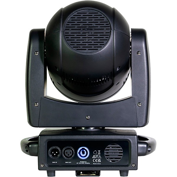 Eliminator Lighting Stryker Max Wash-Zoom RGBW LED Moving Head with LED Ring