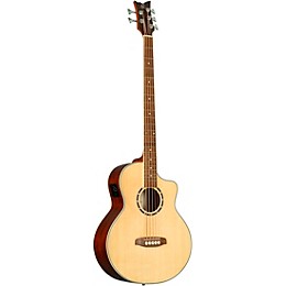 Ortega D7CE-5 5-String Acoustic-Electric Bass Guitar Natural