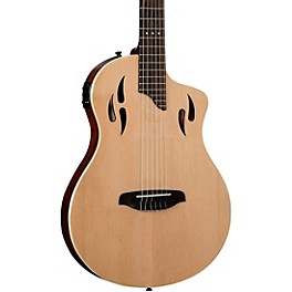 Ortega RTPSTD Nylon-String Acoustic-Electric Guitar Satin Black Ortega RTPSTD Nylon-String Acoustic-Electric Guitar Natural