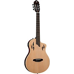 Ortega RTPSTD Nylon-String Acoustic-Electric Guitar Natural