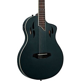 Ortega RTPSTD Nylon-String Acoustic-Electric Guitar Satin ... Ortega RTPSTD Nylon-String Acoustic-Electric Guitar Satin Black