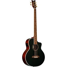 Ortega D8CE-5 5-String Acoustic-Electric Bass Guitar Black