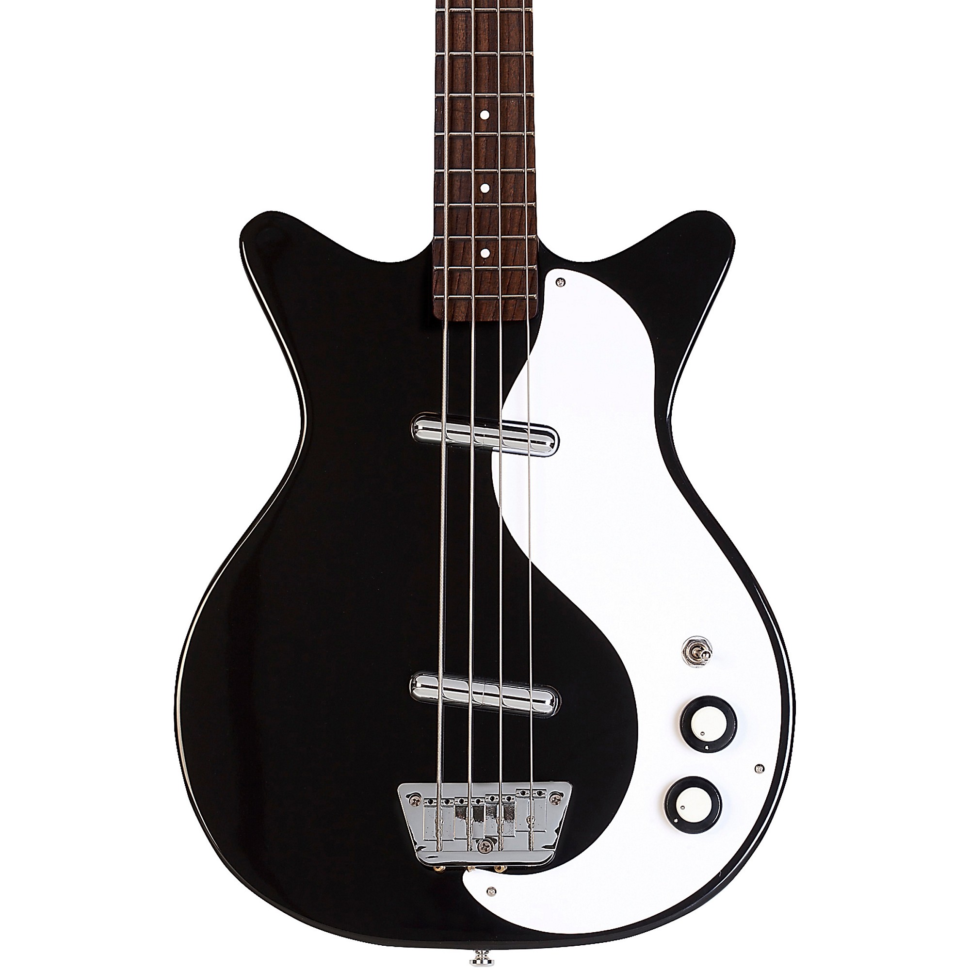 Danelectro '59 Long-Scale Bass Guitar Black | Guitar Center