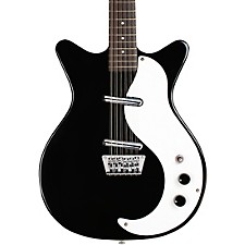 Dan Electro 12弦guitar　Black Danelectro 12-String Electric Guitar Black | Guitar Center