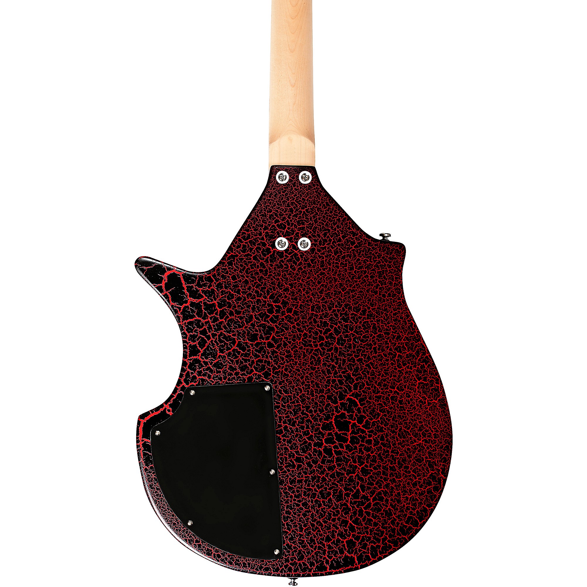 Danelectro Sitar Electric Guitar Red Crackle | Guitar Center