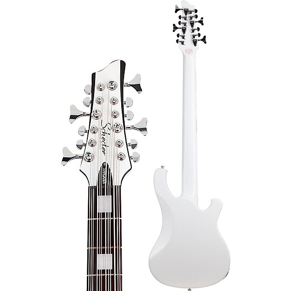 Schecter Guitar Research Stargazer-12 LH 12-String Electric Bass Gloss White