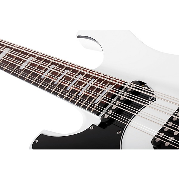 Schecter Guitar Research Stargazer-12 LH 12-String Electric Bass Gloss White