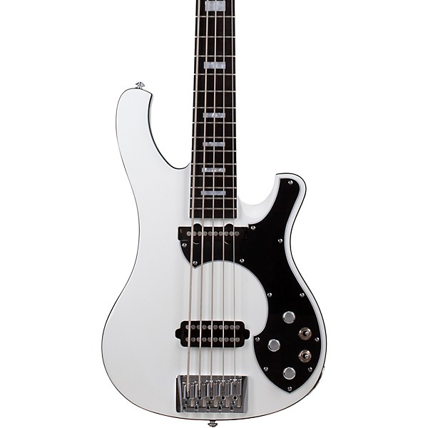 Schecter Guitar Research Stargazer-5 Electric Bass Guitar Gloss White