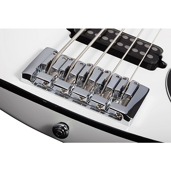 Schecter Guitar Research Stargazer-5 Electric Bass Guitar Gloss White