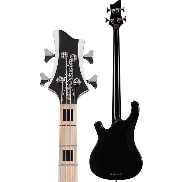 Schecter Guitar Research Stargazer-4 Electric Bass Guitar Gloss Black