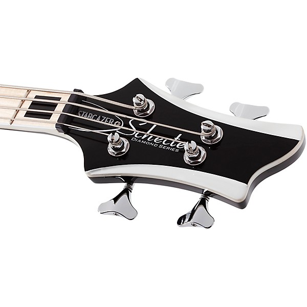 Schecter Guitar Research Stargazer-4 Electric Bass Guitar Gloss Black