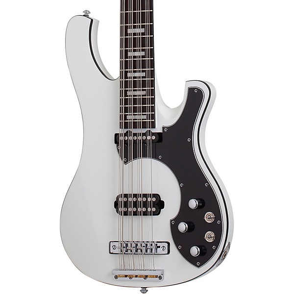 Schecter Guitar Research Stargazer-12 12-String Electric Bass Gloss White