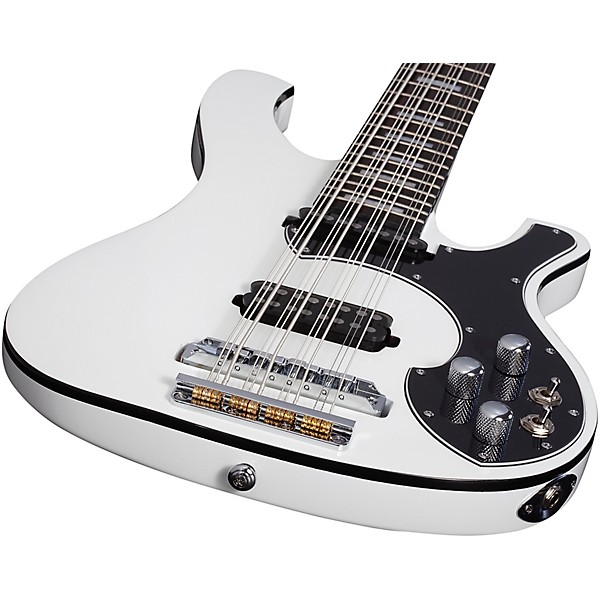 Schecter Guitar Research Stargazer-12 12-String Electric Bass Gloss White