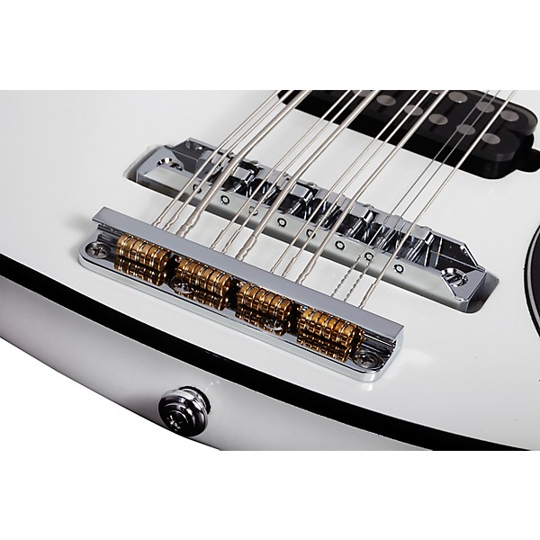 Schecter Guitar Research Stargazer-12 12-String Electric Bass Gloss White