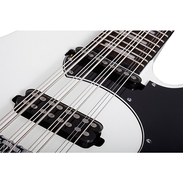 Schecter Guitar Research Stargazer-12 12-String Electric Bass Gloss White