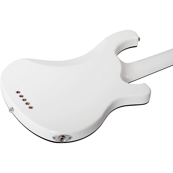 Schecter Guitar Research Stargazer-5 LH Electric Bass Gloss White