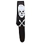 Perri's Skull and Bones Printed Leather Guitar Strap 2.5 in. thumbnail