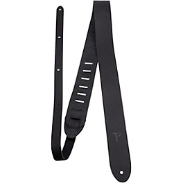 Perri's Basic Leather Guitar Strap Brown 2 in. Perri's Basic Leather Guitar Strap Black 2 in.