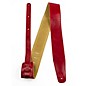 Perri's Africa Leather Guitar Strap Red 2.5 in. thumbnail