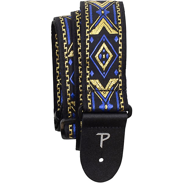 Perri's Diamonds and X's Jacquard Guitar Strap 2 in.