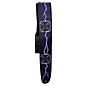 Perri's Lightning Cross Printed Leather Guitar Strap Blue 2.5 in. thumbnail
