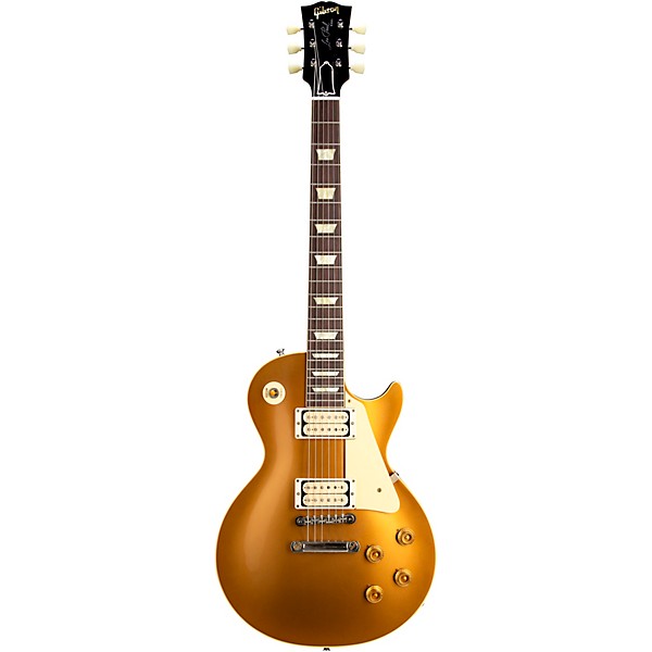 Gibson Custom M2M 1957 Les Paul Standard Reissue VOS With Double Classic White Pickups Electric Guitar Double Gold