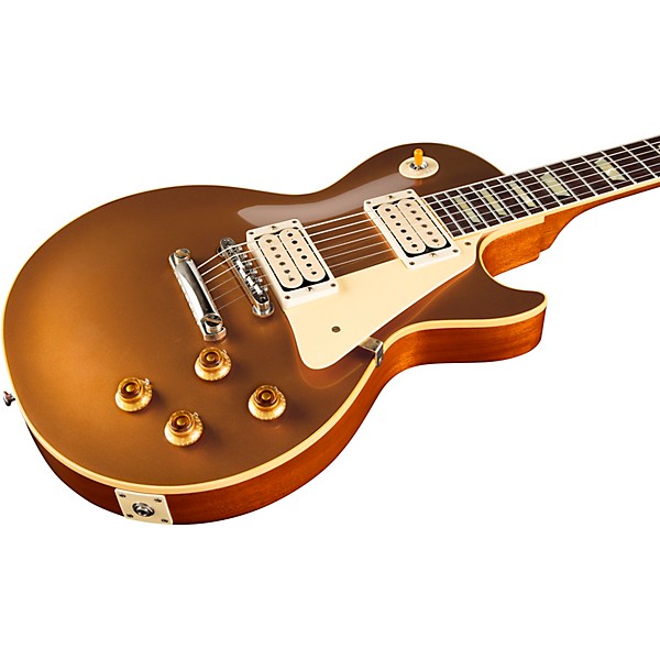 Gibson Custom M2M 1957 Les Paul Standard Reissue VOS With Double Classic White Pickups Electric Guitar Double Gold