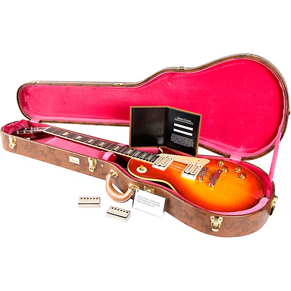 Gibson Custom M2M 1959 Les Paul Standard Reissue VOS w/Double Classic White Pickups & Hand Select Top Electric Guitar Roya...