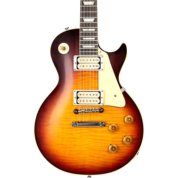 Gibson Custom M2M 1959 Les Paul Standard Reissue VOS w/Double Classic White Pickups & Hand Select Top Electric Guitar Sout...