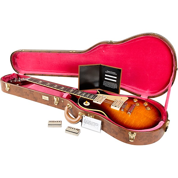 Gibson Custom M2M 1959 Les Paul Standard Reissue VOS w/Double Classic White Pickups & Hand Select Top Electric Guitar Sout...