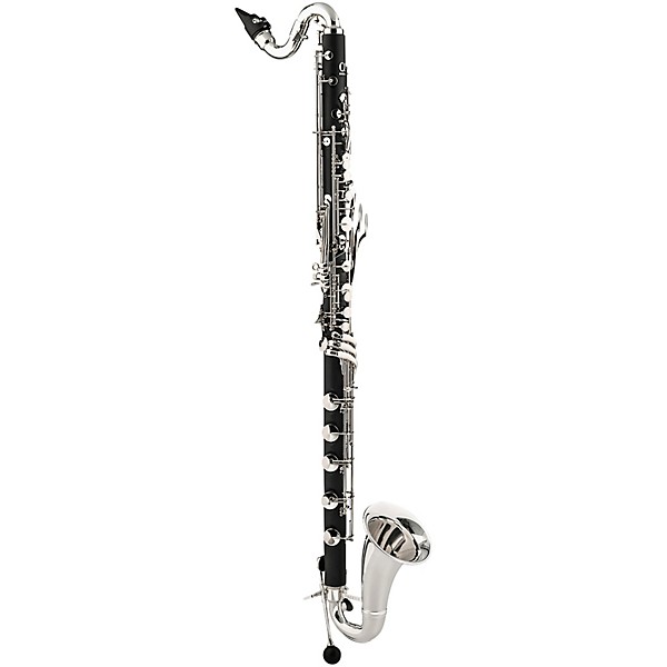Backun Backun Alpha Low C Synthetic Bass Clarinet with Silver Plated Keys, 2-Piece Neck, Hardshell Case Silver Plated Keys...