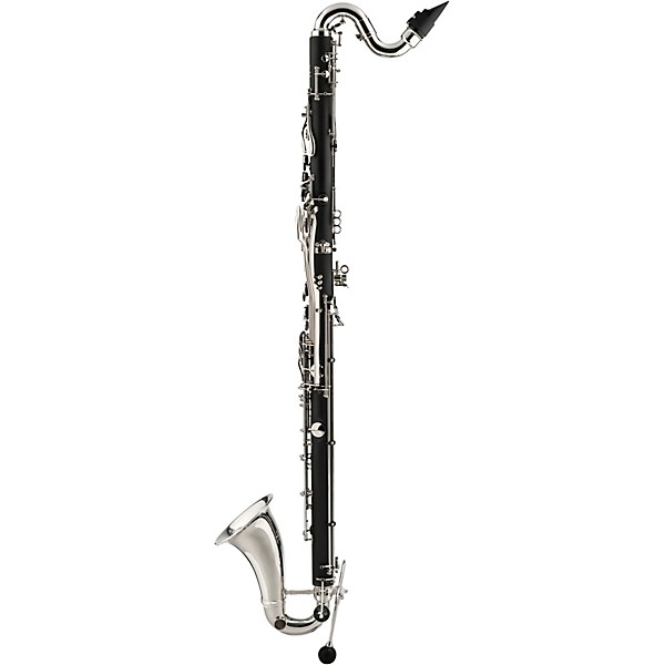 Backun Backun Alpha Low C Synthetic Bass Clarinet with Silver Plated Keys, 2-Piece Neck, Hardshell Case Silver Plated Keys...