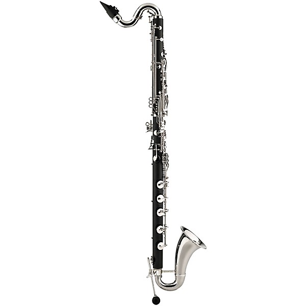 Backun Backun Alpha Low C Synthetic Bass Clarinet with Silver Plated Keys, 2-Piece Neck, Hardshell Case Silver Plated Keys...