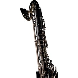 Backun Backun Alpha Low C Synthetic Bass Clarinet with Nickel Plated Keys, 2-Piece Neck, Backpack Case Nickel Plated Keys