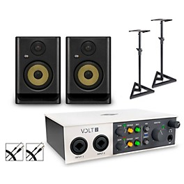 Universal Audio Volt 2 wit... Universal Audio Volt 2 with KRK ROKIT G5 Studio Monitor Pair (Stands & Cables Included) ROKIT 5