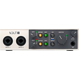 Universal Audio Volt 2 with KRK ROKIT G5 Studio Monitor Pair (Stands & Cables Included) ROKIT 8