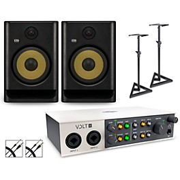 Universal Audio Volt 4 wit... Universal Audio Volt 4 with KRK ROKIT G5 Studio Monitor Pair (Stands & Cables Included) ROKIT 8