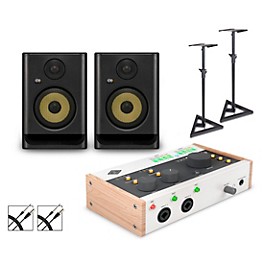 Universal Audio Volt 476... Universal Audio Volt 476 with KRK ROKIT G5 Studio Monitor Pair (Stands & Cables Included) ROKIT 5