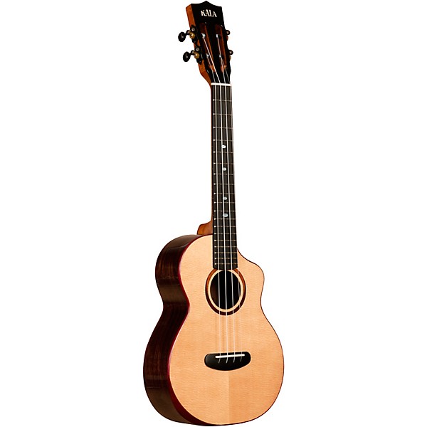 Kala Contour Series All-Solid Spruce-Rosewood Tenor Ukulele Natural