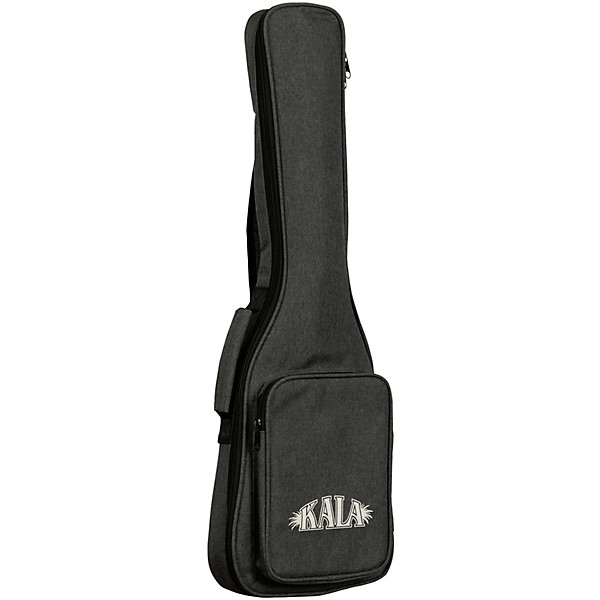 Kala Solid Body Striped Ebony Tenor Acoustic-Electric Ukulele Natural