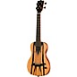 Kala Solid Body White Ebony Tenor Acoustic-Electric Ukulele Natural