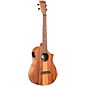 Kala Teak Tri-Top Baritone Acoustic-Electric Ukulele Natural thumbnail
