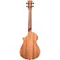 Kala Teak Tri-Top Baritone Acoustic-Electric Ukulele Natural