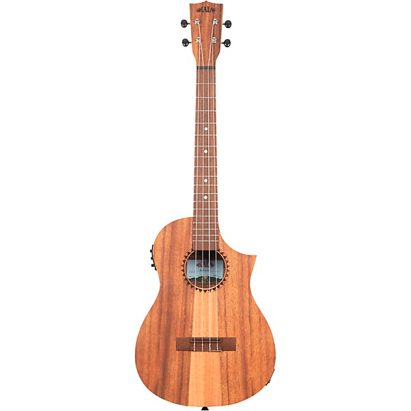 Kala Teak Tri-Top Baritone Acoustic-Electric Ukulele Natural