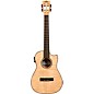 Kala Solid Flame Maple Series Baritone Acoustic-Electric Ukulele Natural