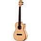 Kala Solid Flame Maple Series Baritone Acoustic-Electric Ukulele Natural