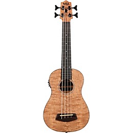 Kala Quilted Ash Acoustic-Electric U-Bass Natural