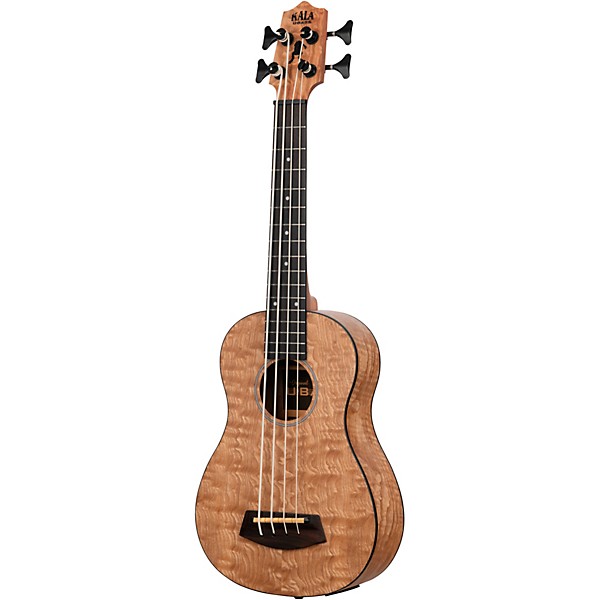 Kala Quilted Ash Acoustic-Electric U-Bass Natural