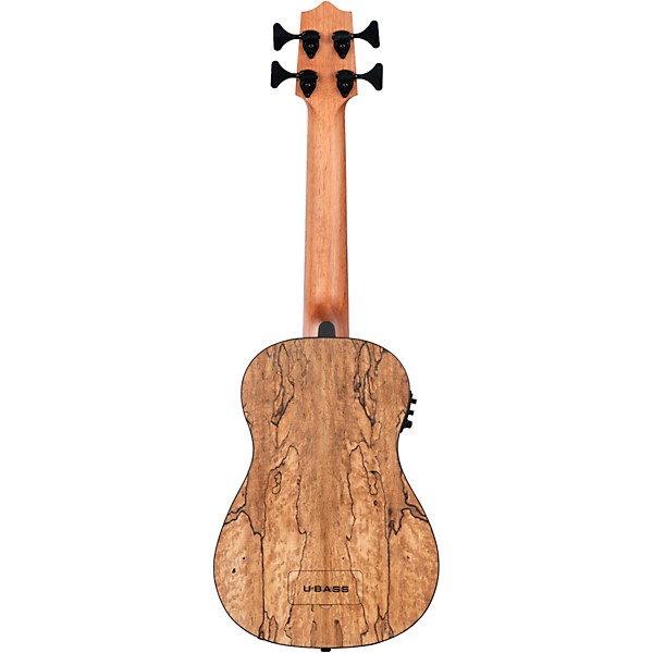 Kala Spalted Mango Acoustic-Electric U-Bass Natural